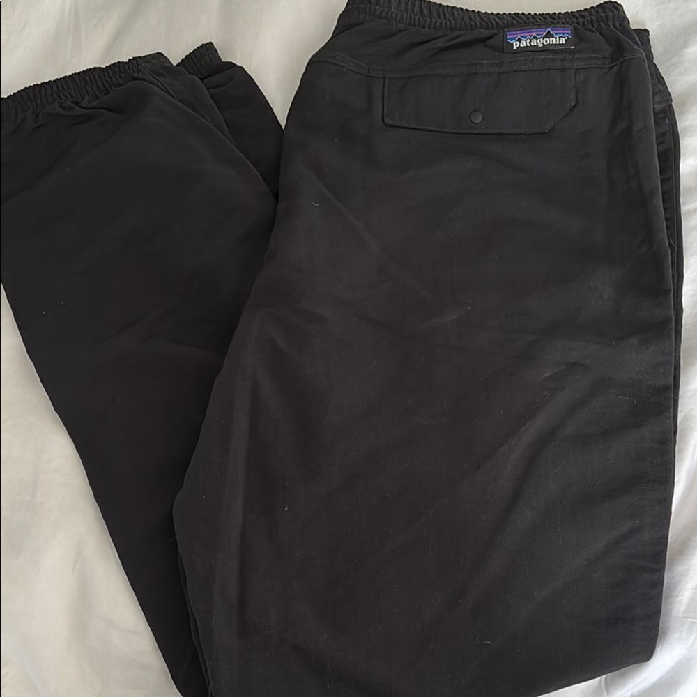 Rare Patagonia Baggies Men's Black Joggers